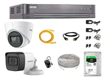 Comprar Kit 2 Cámaras De Seguridad Full Hd Hikvision 2 Camaras Audio