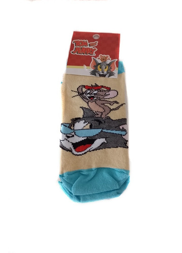 Pack X 3 - Soquetes Looney Tunes Y Tom&jerry - Unisex