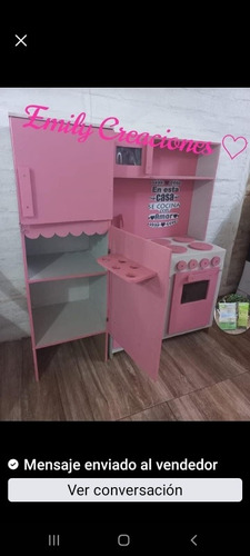 Imagen 9 de 10 de Cocina Cocinita Infantil Madera Emily Creaciones