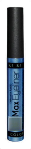 Delineador Líquido Para Ojos Max Eyeliner Kj Original Color 39 Azul Electrico