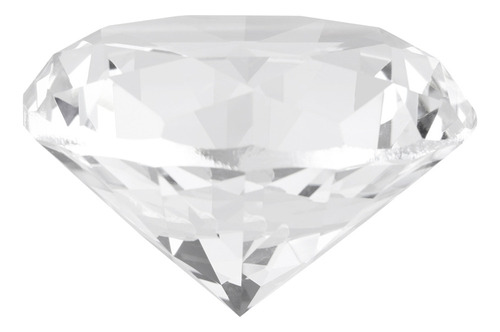 F Pedra De Diamante Sintético Grande Strass Vidro