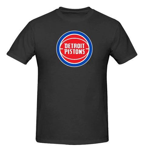 Playera Nba Detroid Pistons Vinil Colores