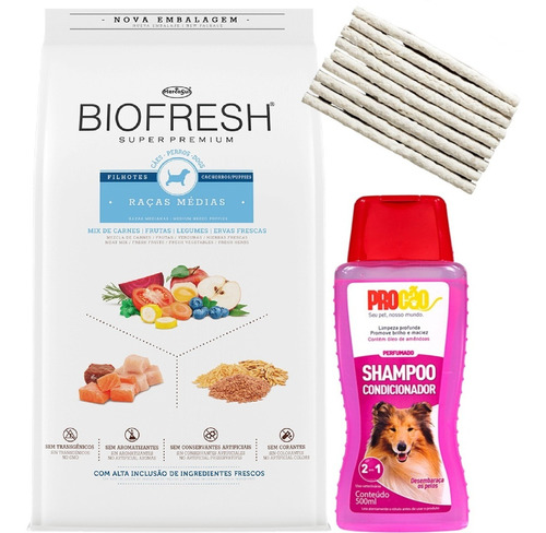 Biofresh Cachorro Raza Media 10. 1 Kg Con Regalos