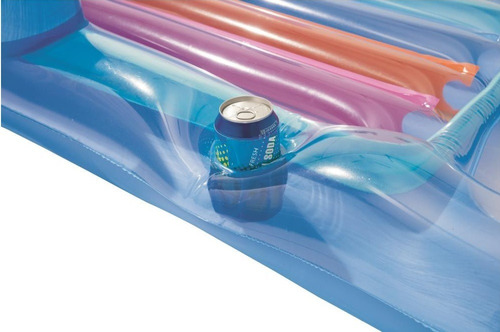 Imagen 6 de 10 de Colchoneta Sillon Inflable Pileta Apoyabrazos Bestway 43028