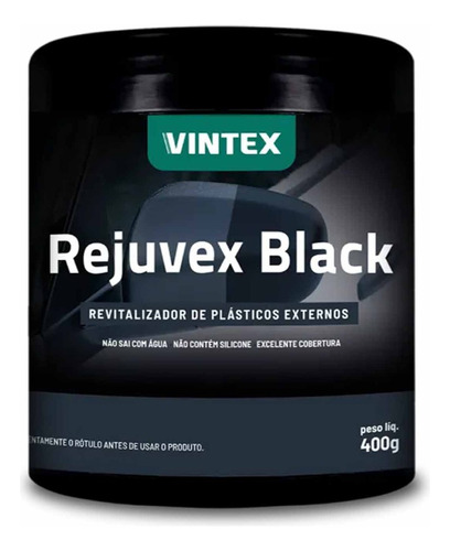 Revitalizador De Plasticos Rejuvex Black 400g Vonixx