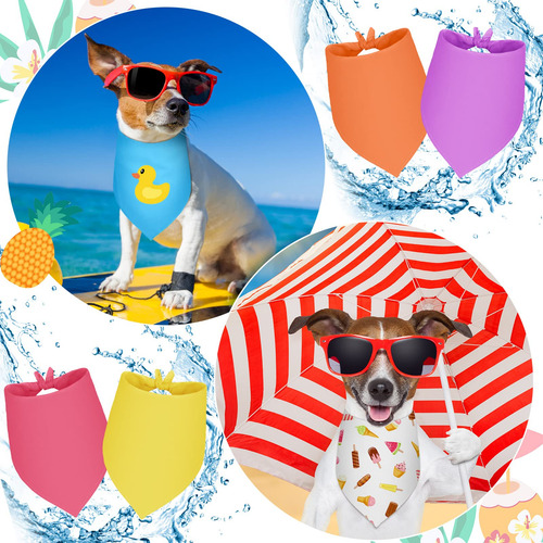 12 Pañuelos De Sublimación Para Perros, Lisos, A Granel, T