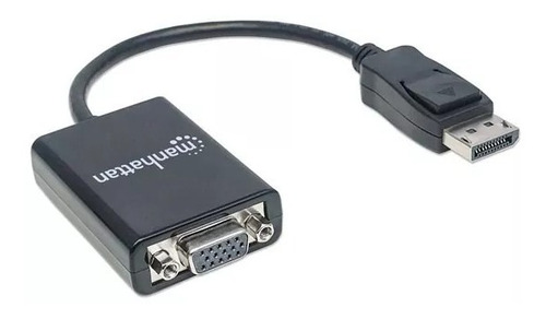 Adaptador Displayport A Vga 1080p M-h Manhattan 151962