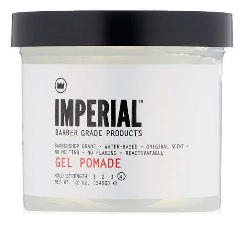 Pomada En Gel Imperial Barber, 12 Onzas, 12 Onza