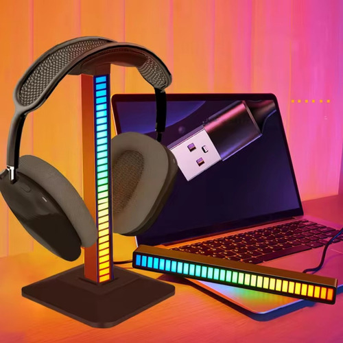 Suporte Fone De Ouvido Headset Headphone Efeitos Rgb Gamer Inboxmobile