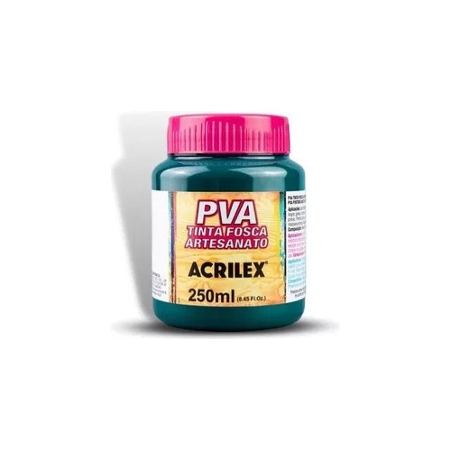 Tinta Pva Acrilex 250ml 511 Verde Bandeira Cor 511 Verde Bandeira