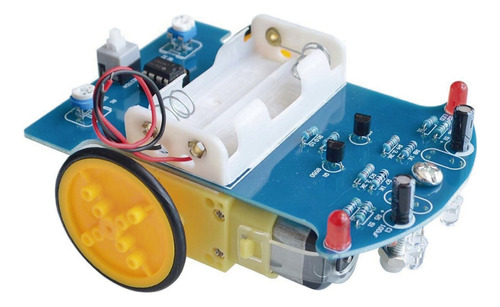 Kit Para Armar Carro Seguidor De Linea D2-1 Robot