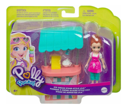 Polly Pocket Tienda De Helados