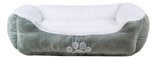 Cama Para Mascotas Rectangular Reversible De Happycare Text.