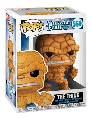 Funko Pop! Marvel Quarteto Fantástico A Coisa The Thing #560