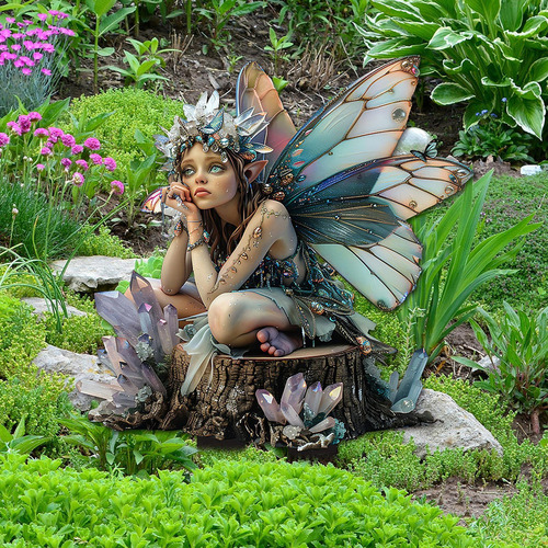 De Hadas De Hada De Hadas Decorativas De Estaca De Jardín