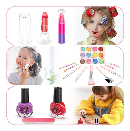 Bolsa De Maquillaje Infantil, Regalo Completo Para El Día De