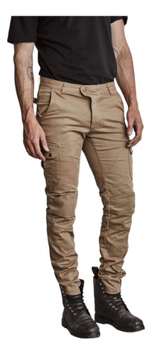 Pantalón Brooklyn Cargo Williams Con Kevlar Y Protecciones