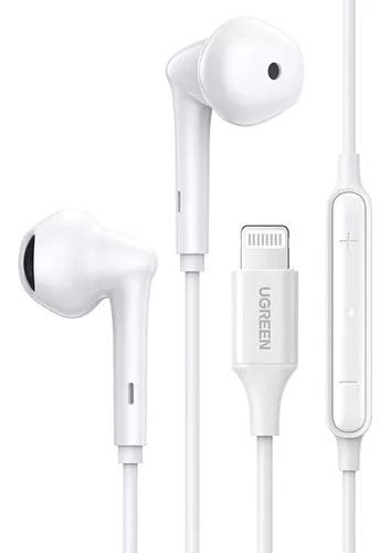 Audifonos Lightning Para iPhone iPad iPod Inear Ugreen