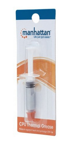 Imagen 3 de 6 de Pasta Termica Manhattan Jeringa 1.5g Vent Cpu 701662 /v / /v
