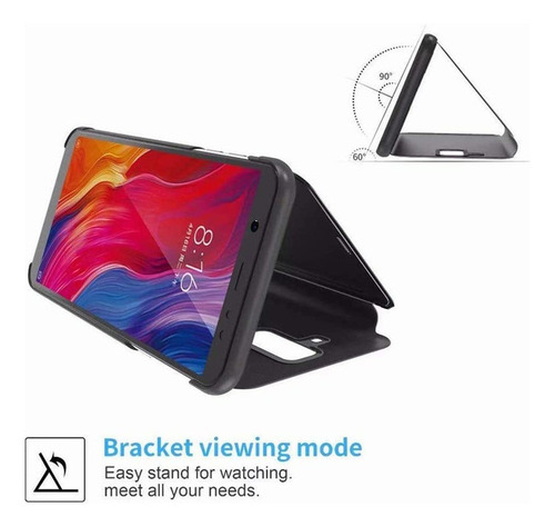 Funda Para iPhone Carcasa De Celular De Espejo Caso Con Tapa