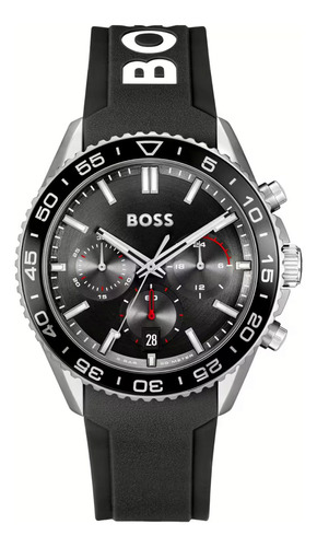 Reloj Para Hombre Boss Runner 1514141 Negro