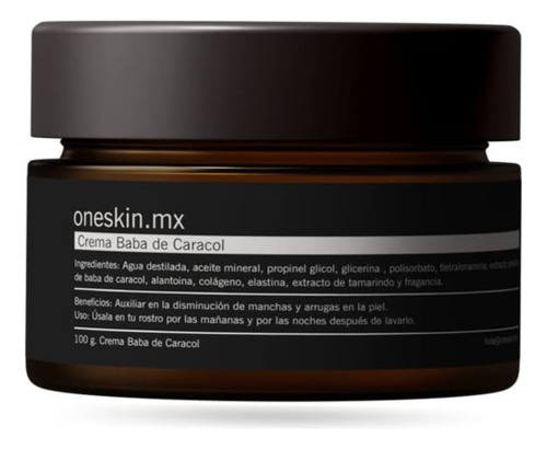 Crema Facial Con Colágeno Y Extracto De Baba De Caracol Tipo De Piel Mixta