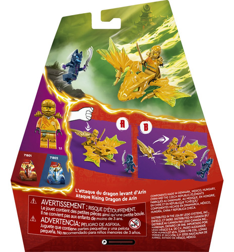 Lego Ninjago 71803 Ataque Rising Dragon De Arin 27