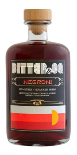 Bitter&co Negroni 750ml- O Melhor 