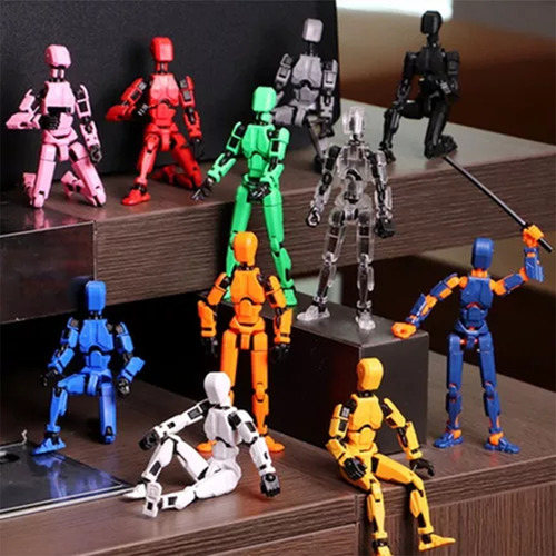 3pz Figura Articulada Dummy Multi-jointed Movable-no Armado