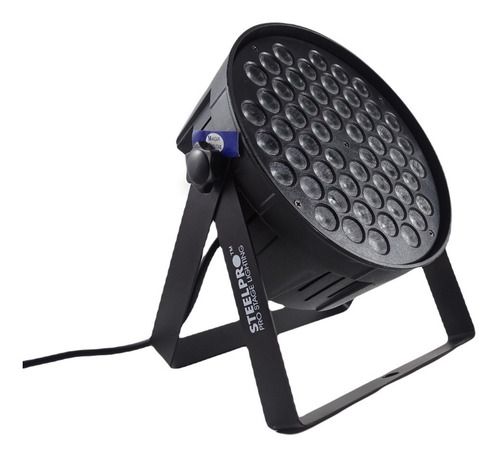 Imagen 2 de 9 de Cañon 54 Led Rgb+w Steelpro 245b-par 54x2watts Dmx