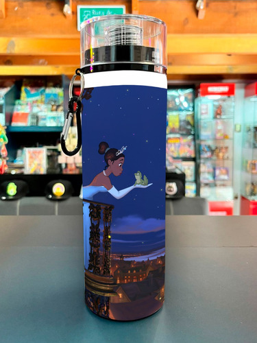 Termo Cilindro De Tiana La Princesa Y El Sapo Disney 750 Ml