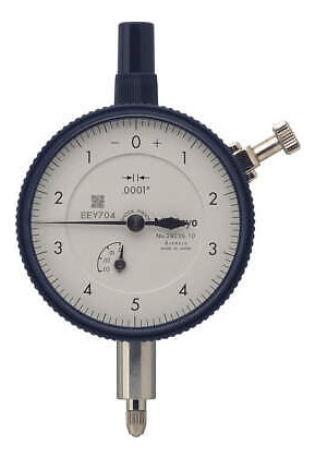 Mitutoyo 2803a-10 Dial Indicator,0 To 0.025 In,0-5-0 Ggw