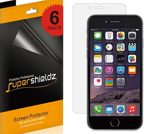  Paquete De 6  Supershieldz Anti Glare And Anti Fingerprint 