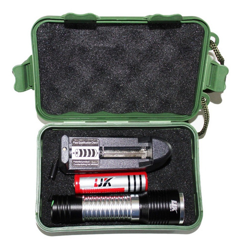 2 Lamparas Tacticas 5 Modos Recargable Luz Led 2000 Lúmenes