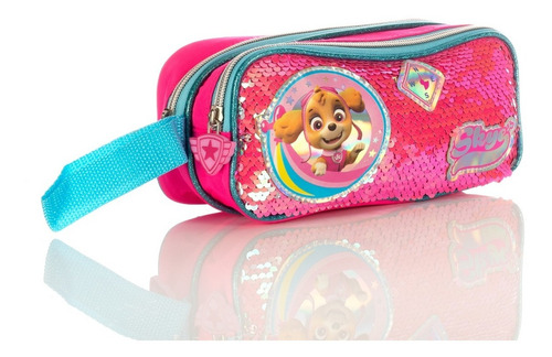 Lapicera Lentejuela Reversible Paw Patrol Skye Original
