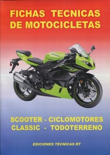 Libro Fichas Técnicas De Motocicletas - Kawasaki - Rt