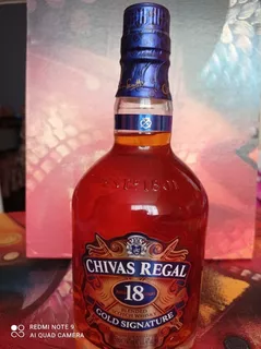 Chivas Regal 18 Años Gold Signature Original
