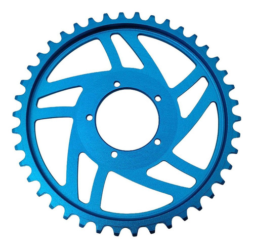 Speed Bicycle Chain Ring 01 02 Blue 2