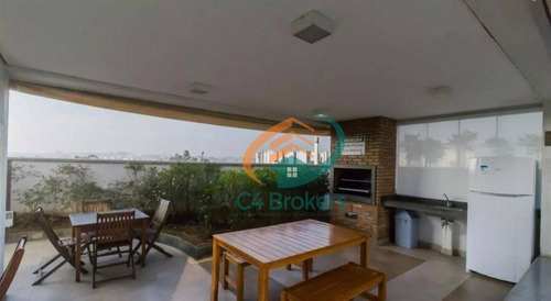 Apartamento Garden Com 3 Dormitórios À Venda, 161 M² Por R$ 790.000,00 - Vila Augusta - Guarulhos/sp - Gd0005