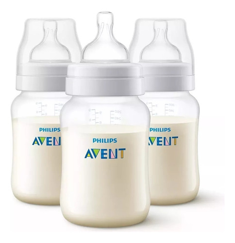 Mamadera Anticólicos Philips Avent Scf813/39 X 3 260 Ml