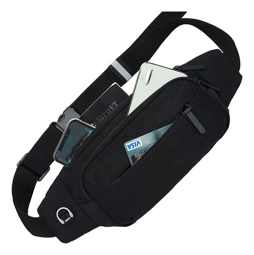 Riñonera Deportiva Para Correr, Funda Para Teléfono, Hombre