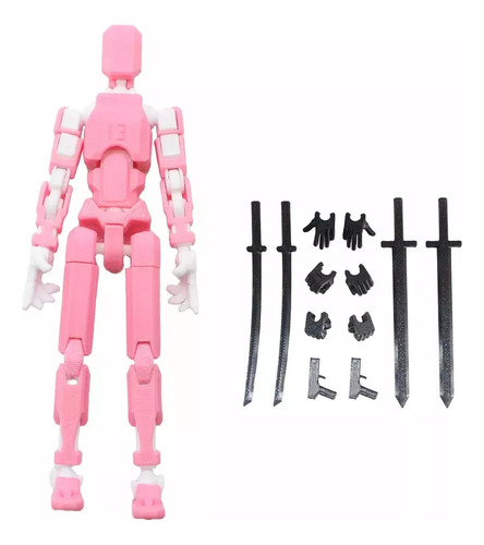 Impresión De Juguetes De Maniquí Robot Móvil De Múltiples
