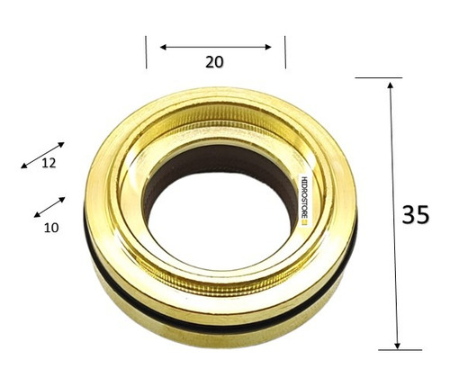 Casquillo Para Comet Ø20 Rws4030 Rw Hidrolavadora