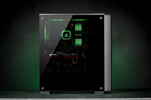 Gabinete Corsair Cc-9011171-ww Carbide 175r Rgb Negro Ve /vc