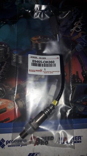 Sensor De Oxigeno Original Toyota Nro Parte 89465-0k060