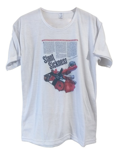 Slant Sickness Remera Hombre Hot Rod Talle L. Nueva! Fierros