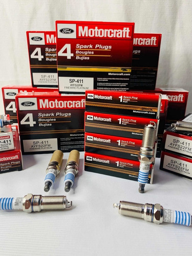 Imagen 5 de 8 de Bujías Motorcraft Sp-411. Punta De Iridium. Al Mayor.