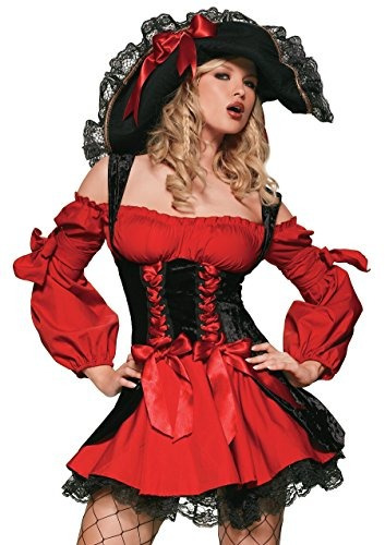 Disfraz Pirata Seductora De Mujer