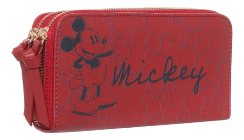 Cartera Mujer Disney Mickey W Capsule Rojo Hbyarmulke31cw