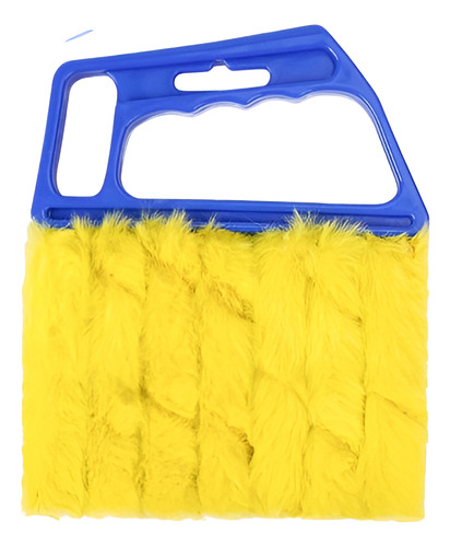 Cepillo Limpia Persianas Removedor De Polvo Microfibra Blue